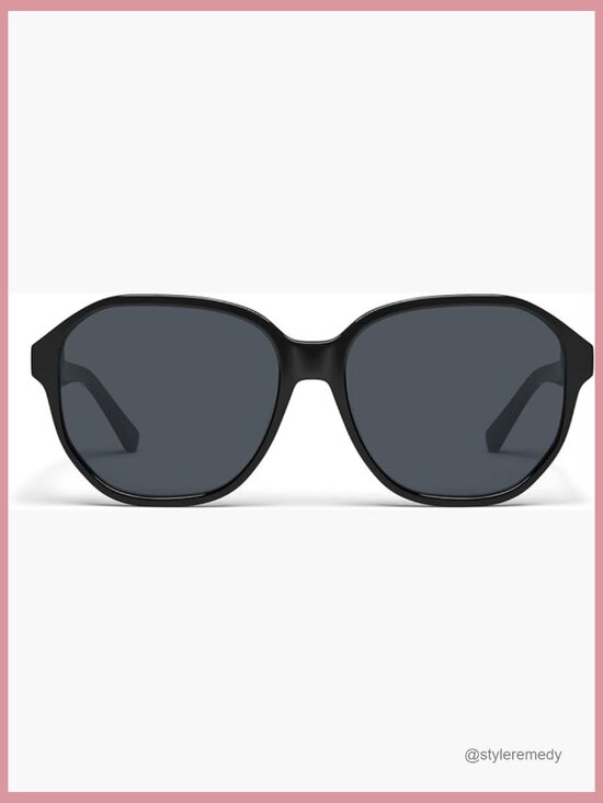 Round Frame Sunglasses with UV Protection Polarized Lenses